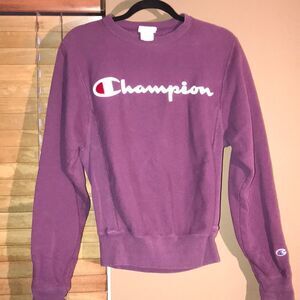 Champion crewneck - purple